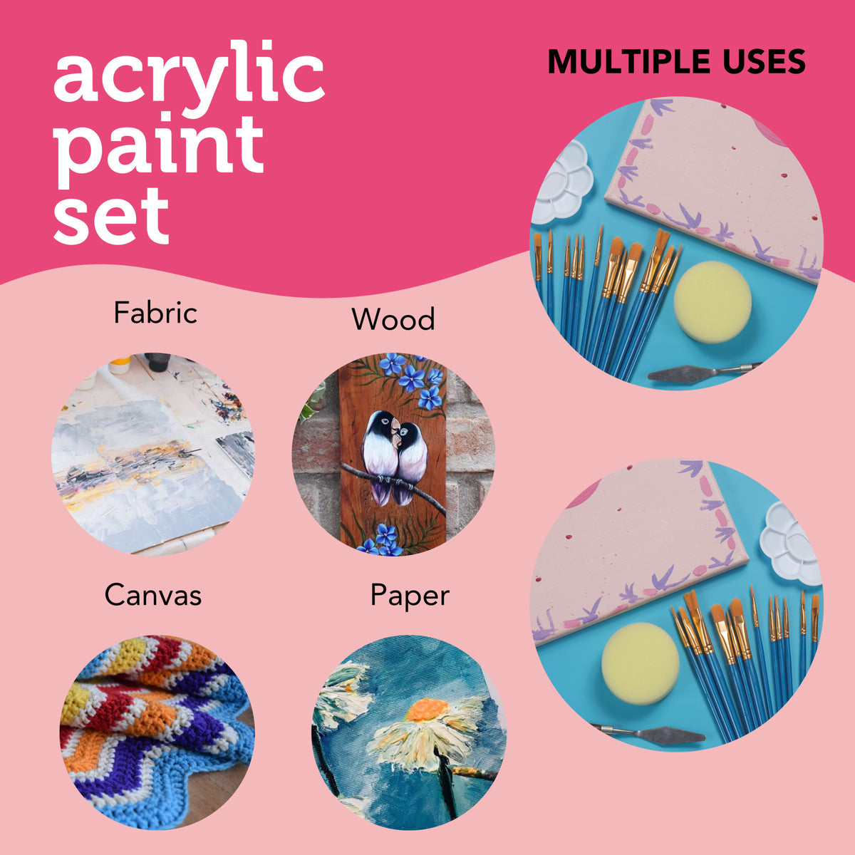 Acrylic Paint Set – Incraftables