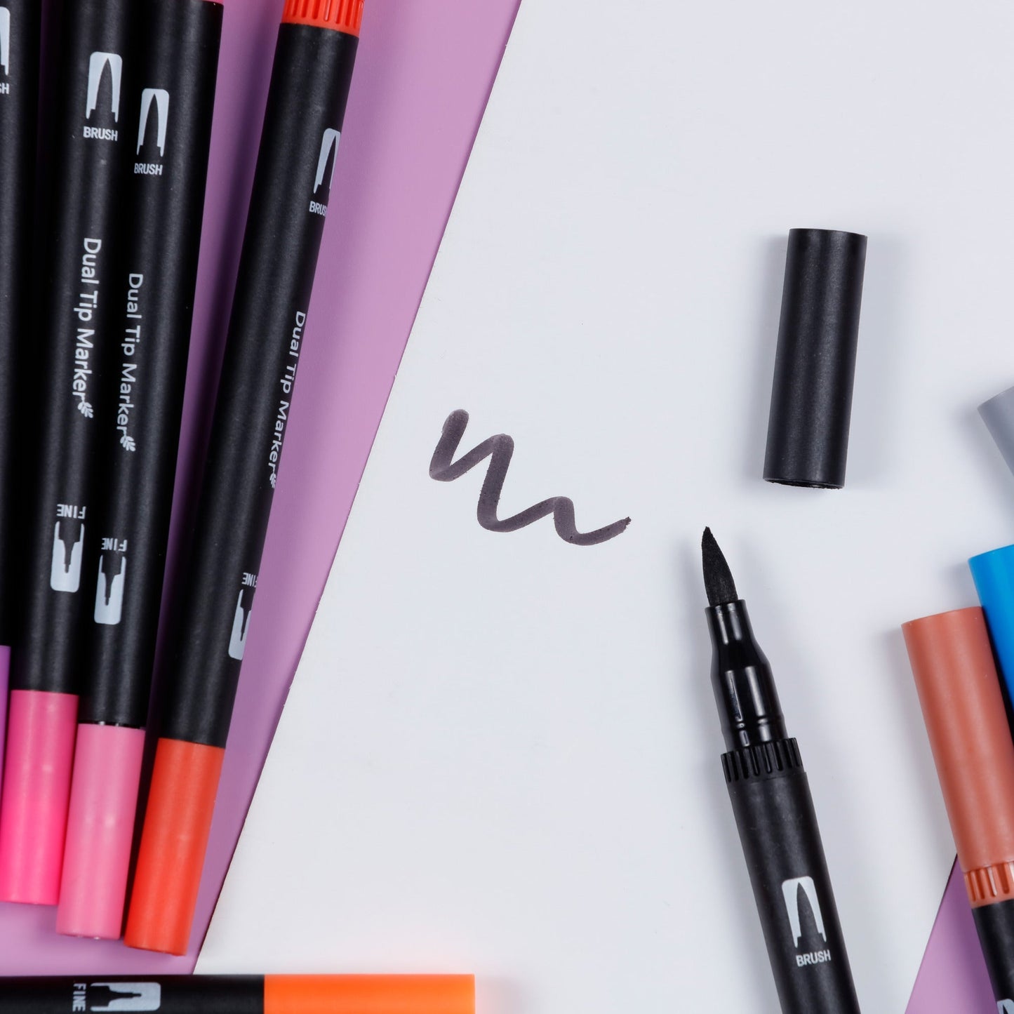 Image of Bulk Dual Tip Markers Display | Caption-Bulk Dual Tip Markers Display