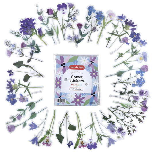 Image of Bulk Flower Stickers Overview