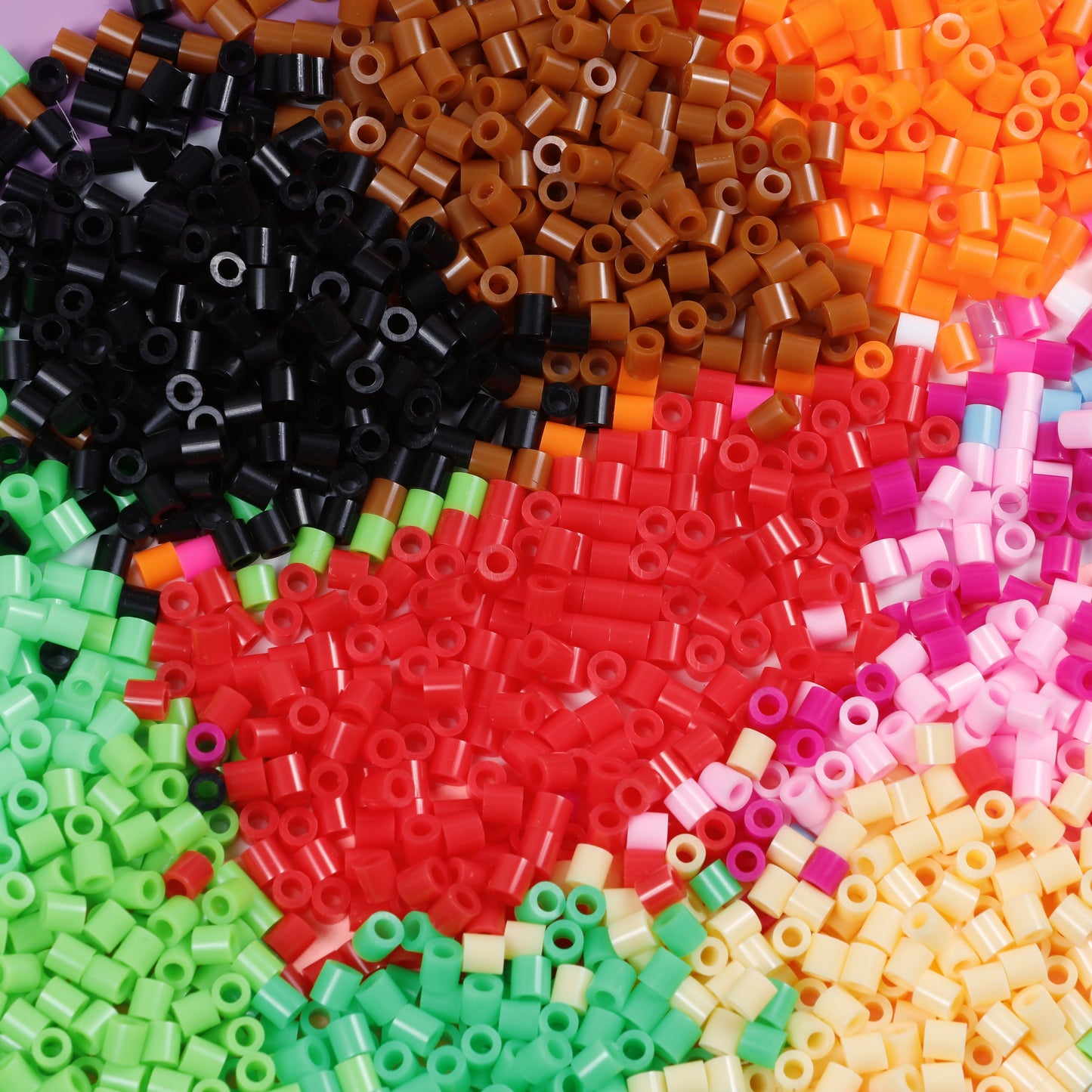 Image of Bulk Fuse Beads Close-up Display | Caption-Bulk Fuse Beads Close-up Display