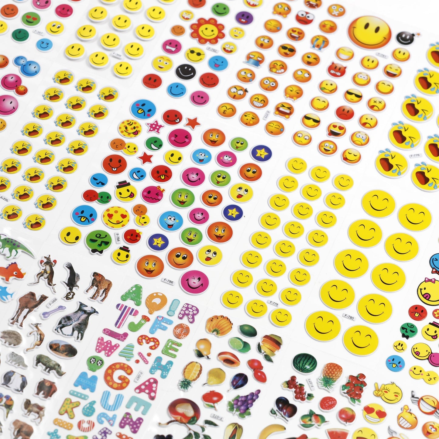 Image of Bulk Puffy Sticker Unisex in Hand Display | Caption-Bulk Puffy Sticker Unisex in Hand Display