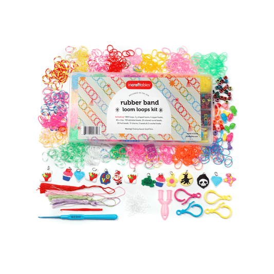 Image of Bulk Rubber Band Bracelet Making Kit Overview