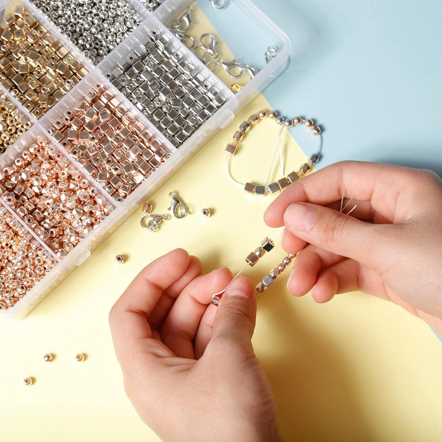 Image of Jewelry Making with Bulk Spacer Beads 3000 | Caption-Jewelry Making with Bulk Spacer Beads 3000