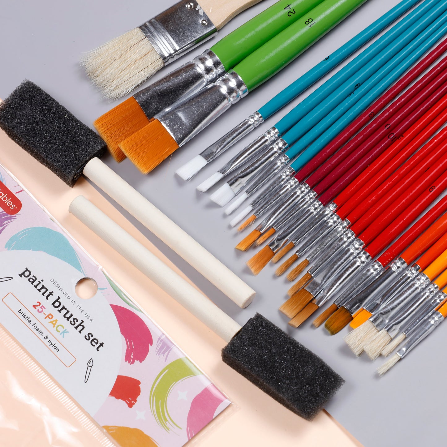 Image of Variety of Paint Brushes for Different Projects | Caption-Variety of Paint Brushes for Different Projects