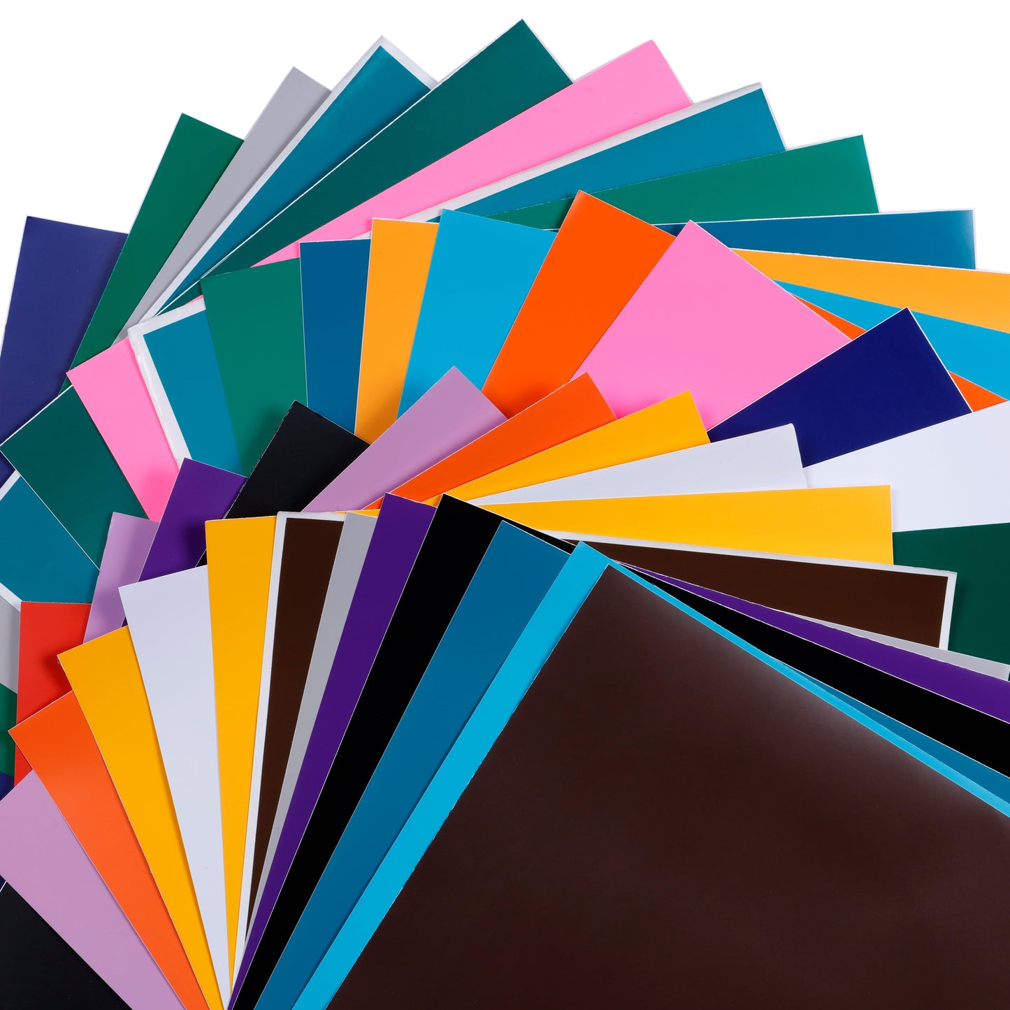 Image of Assorted Vinyl Stickers Close-up | Caption-Assorted Vinyl Stickers Close-up