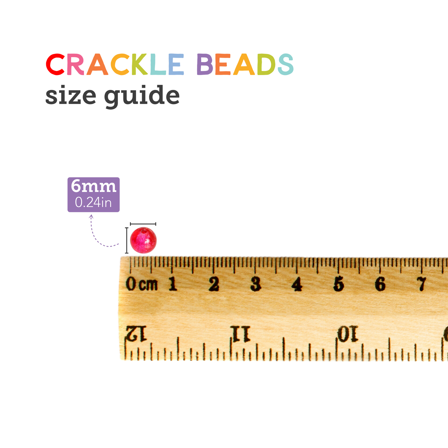 Image of Bracelets with Beads from the Bulk Crackle Glass Beads Set | Caption-Bracelets with Beads from the Bulk Crackle Glass Beads Set 