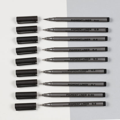 Image of Bulk Calligraphy Pens Close-up Display 