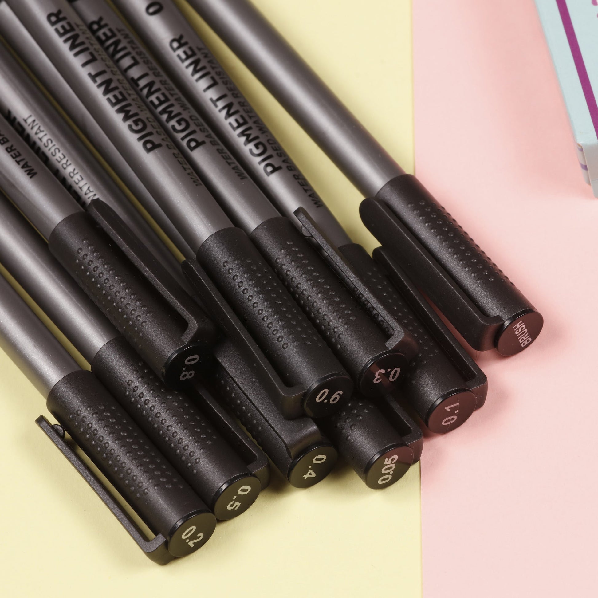 Image of Bulk Calligraphy Pens in Use Display