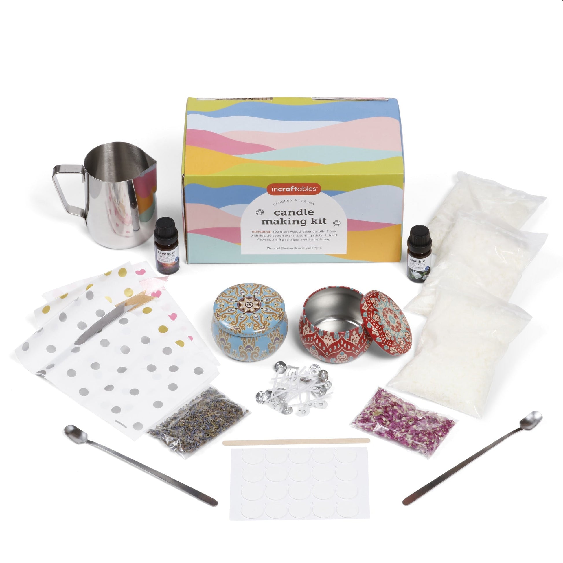 Image of Bulk Candle Making Kit Overview