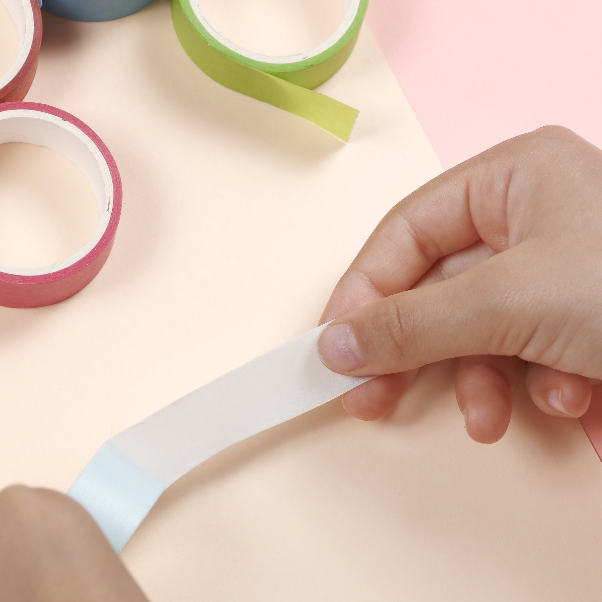 Image of Bulk Craft Masking Tape Close-up Display