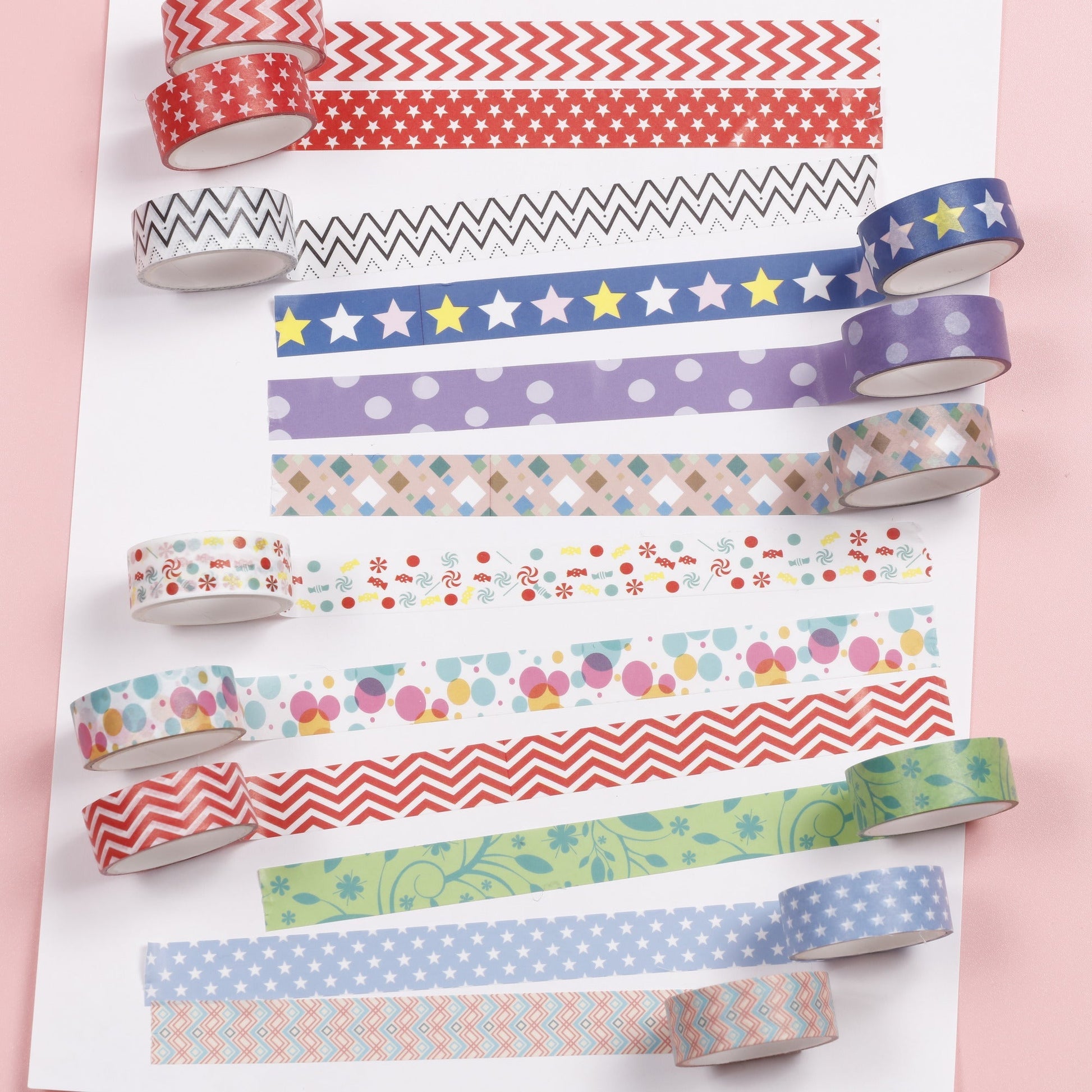Image of Bulk Craft Washi Tape Application Display