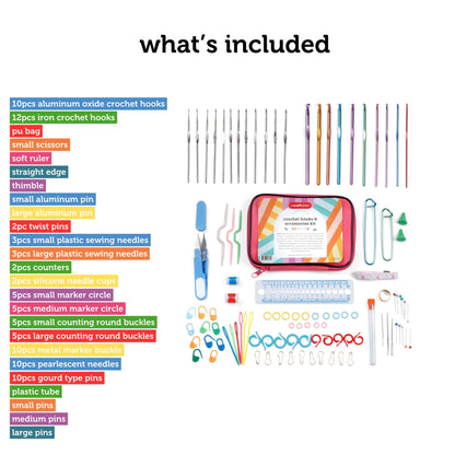 Image of Bulk Crochet Hooks Set Assortment 