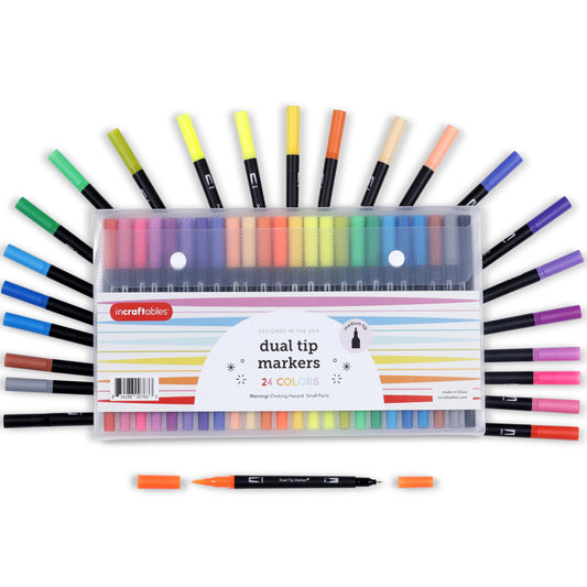 Image of Bulk Dual Tip Markers Overview 