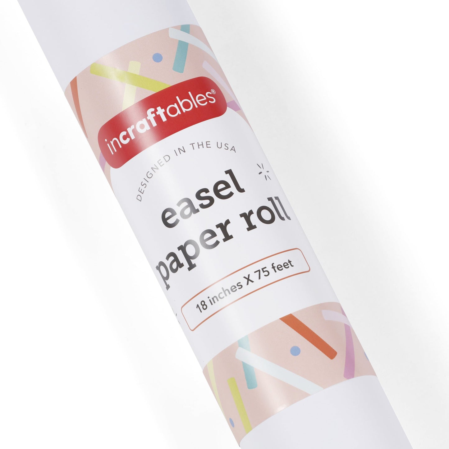 Image of Bulk Easel Paper Roll Close-up Display | Caption-Bulk Easel Paper Roll Close-up Display