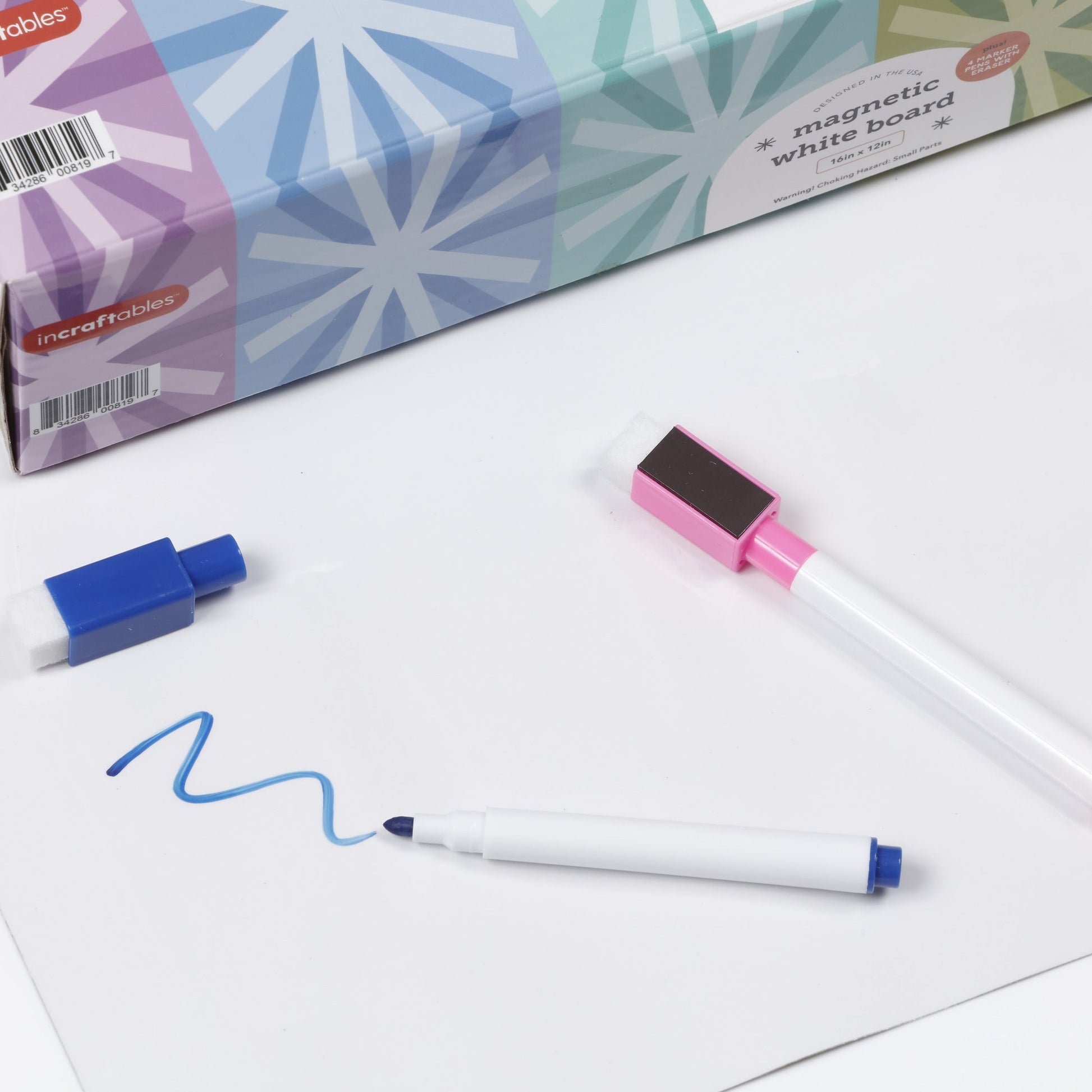 Image of Bulk Erasable Whiteboard Magnet Display | Caption-Bulk Erasable Whiteboard Magnet Display