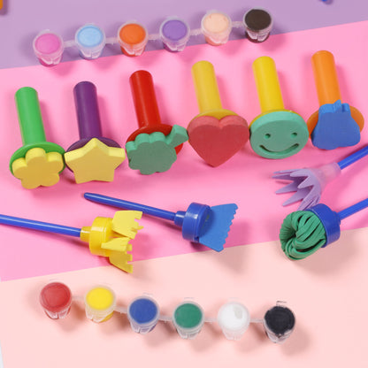 Image of Bulk Finger Paint Set Assortment 