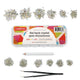 Image of Bulk Flat Back Gems 2000pcs Set Overview | Caption-Bulk Flat Back Gems 2000pcs Set Overview