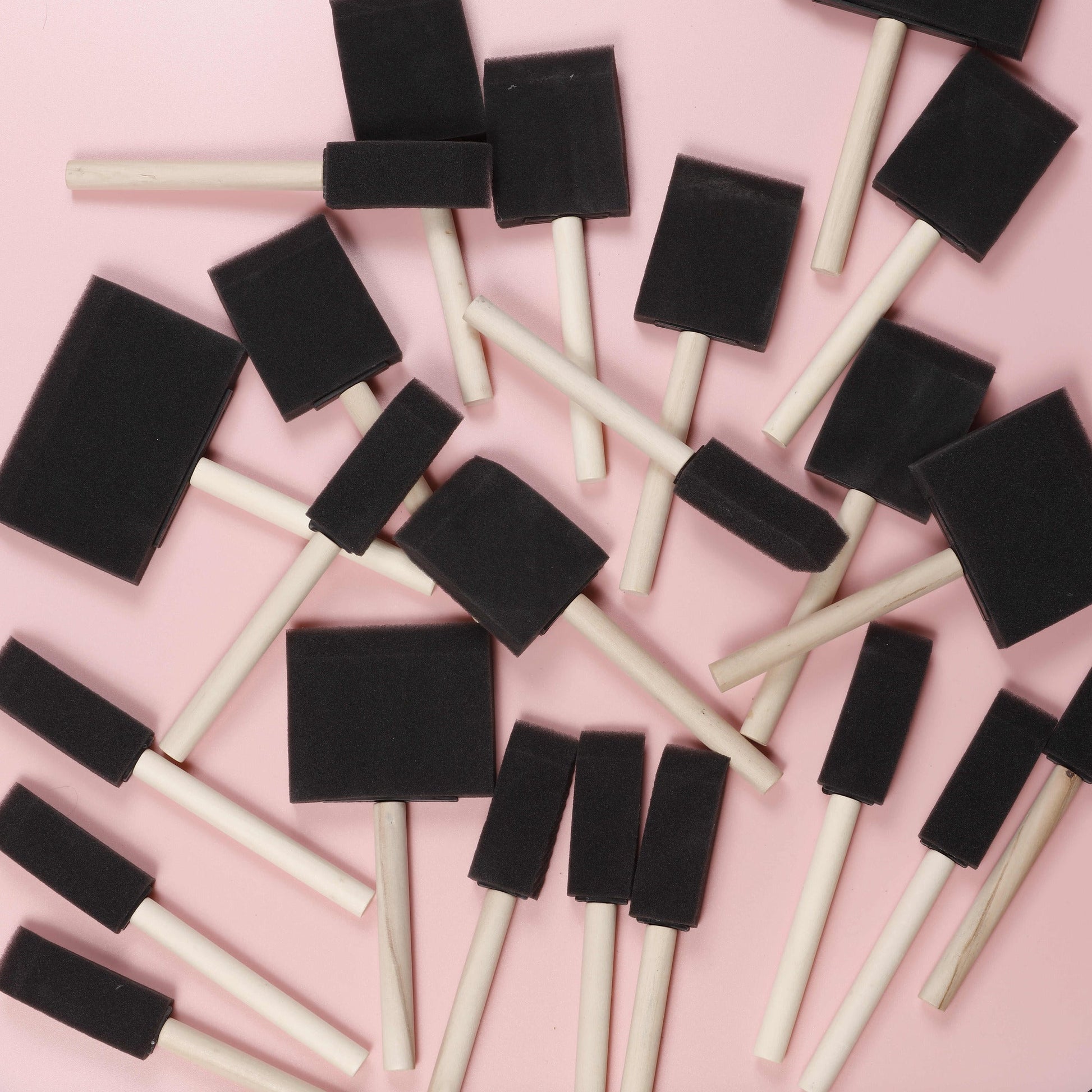 Image of Bulk Foam Brush Assortment | Caption-Bulk Foam Brush Assortment