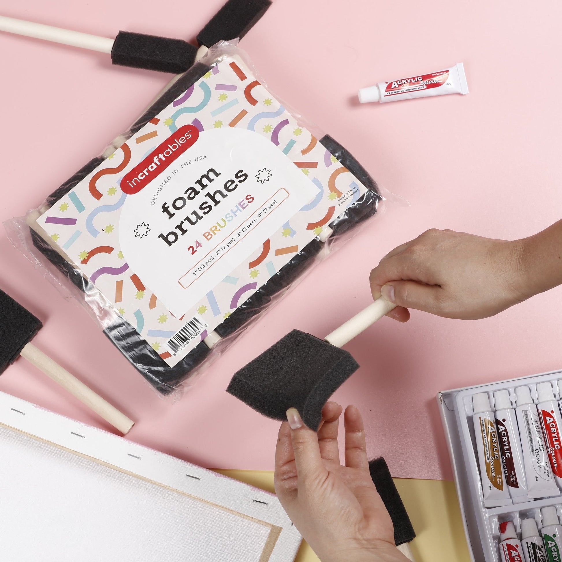 Image of Bulk Foam Brush Display