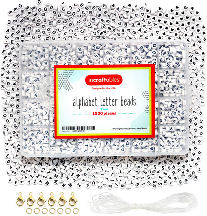 Image of Bulk Letter Beads Kit Overview  