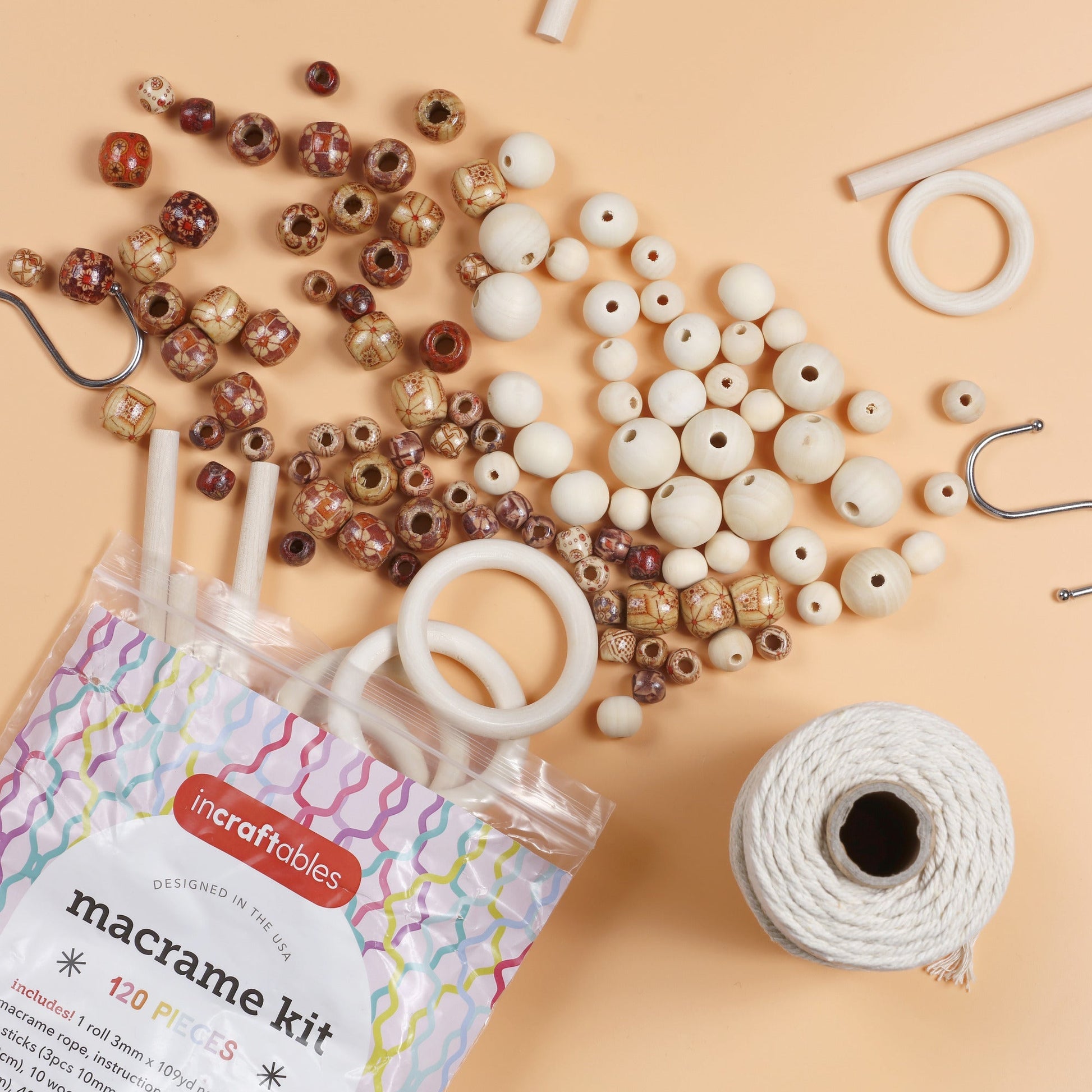 Image of Bulk Macrame Kit Final Product Display
