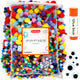 Image of Bulk Pom Poms 2000pcs Set Overview  | Caption-Bulk Pom Poms 2000pcs Set Overview