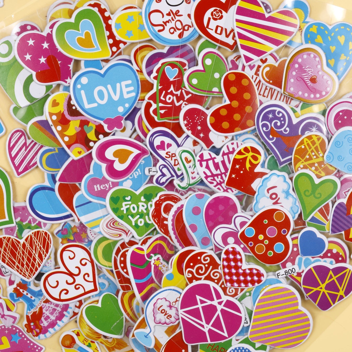 Image of Bulk Puffy Sticker Girl Grouping Display | Caption-Bulk Puffy Sticker Girl Grouping Display