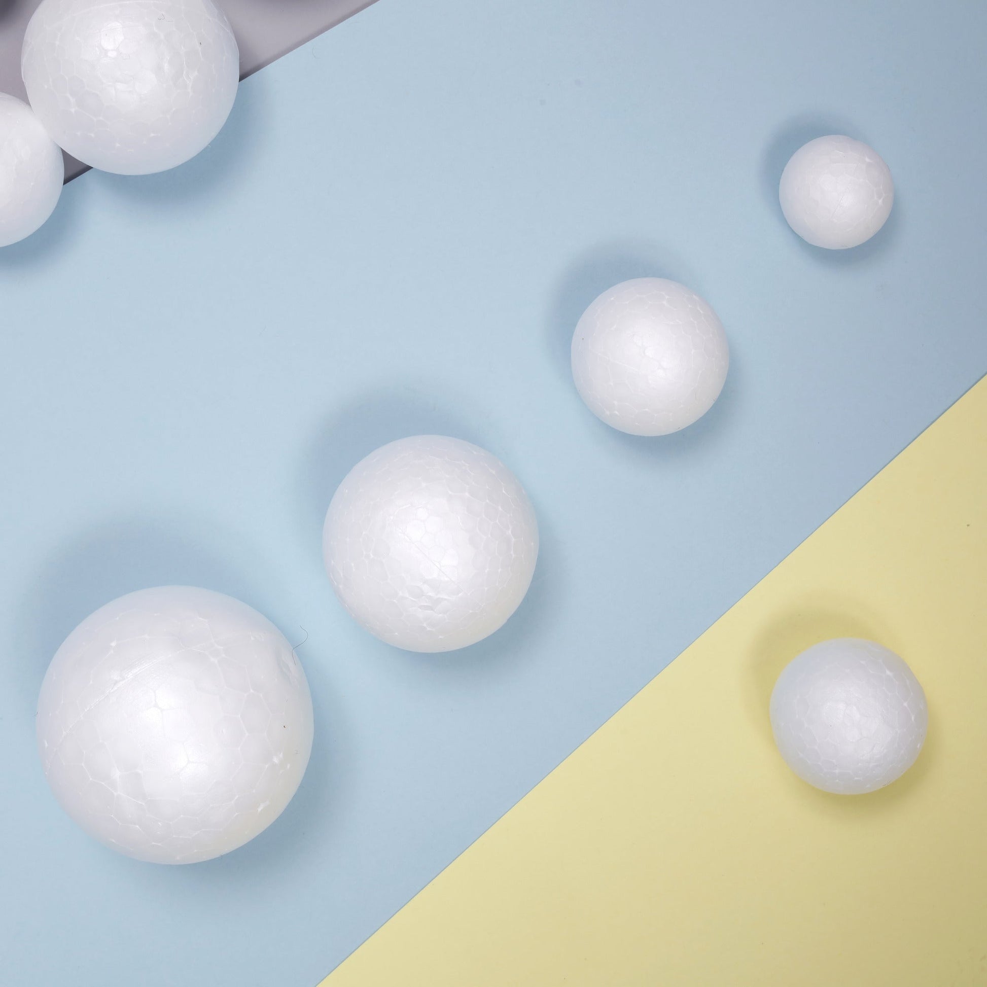 Image of Bulk Smooth Foam Balls Display | Caption-Bulk Smooth Foam Balls Display