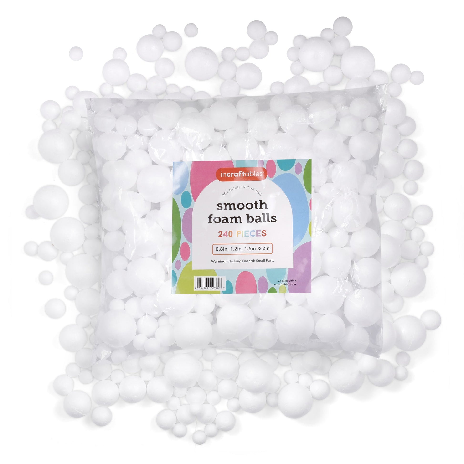 Image of Bulk Smooth Foam Balls Overview