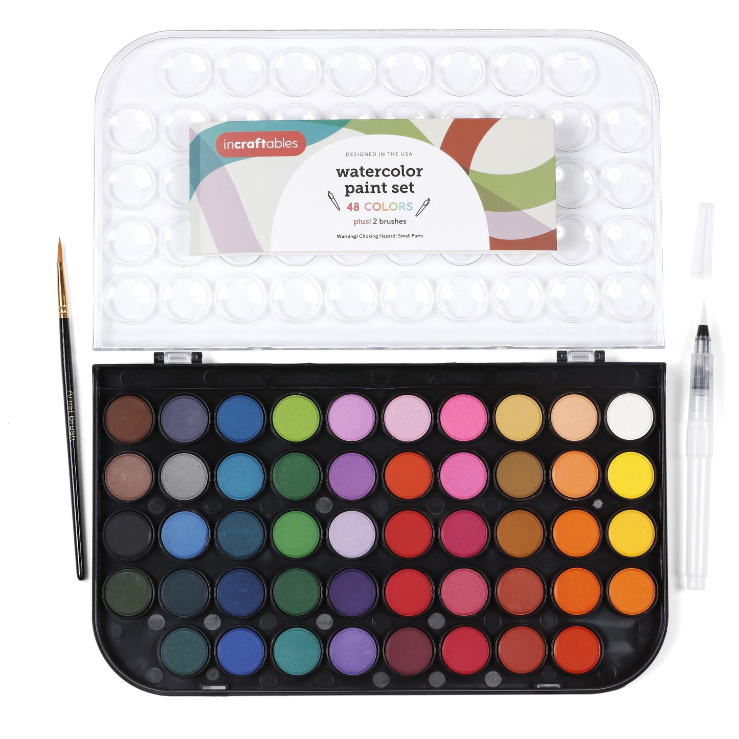 Image of Bulk Watercolor Paint Set Overview | Caption-Bulk Watercolor Paint Set Overview