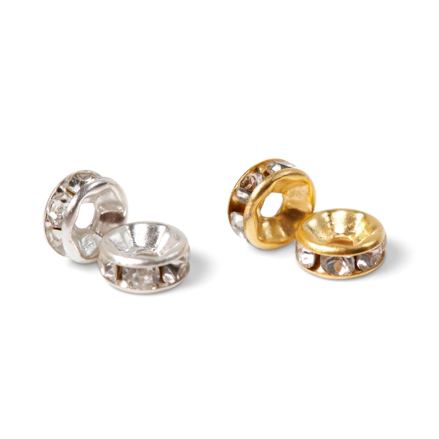 Image of Close-up of Jewelry Findings in the Bulk Heishi Beads Set