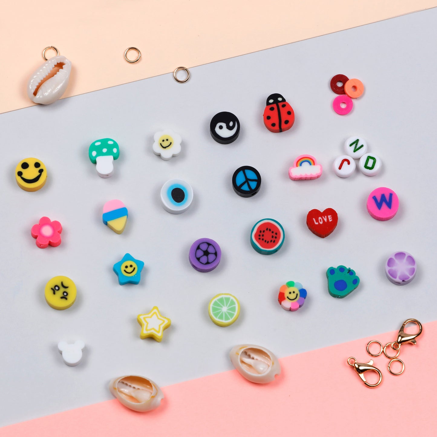 Image of Crafting with Bulk Emoji Beads | Caption-Crafting with Bulk Emoji Beads