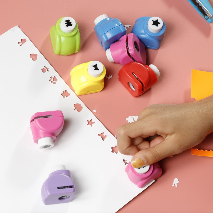 Image of Crafting with Bulk Pattern Scissors and Punches