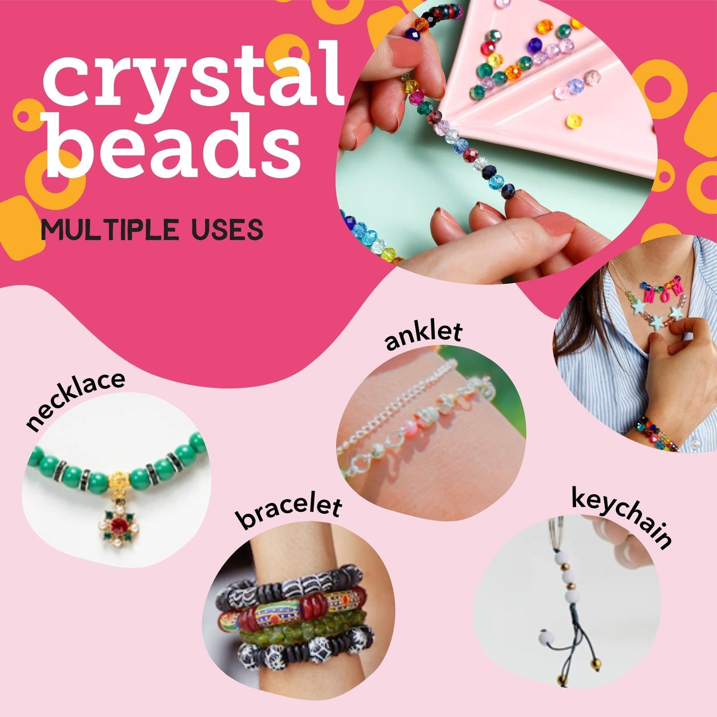 Image of Jewelry Making with Bulk Crystal Beads  | Caption-Jewelry Making with Bulk Crystal Beads