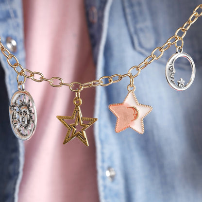 Image of Jewelry Making with Bulk Star Charms 