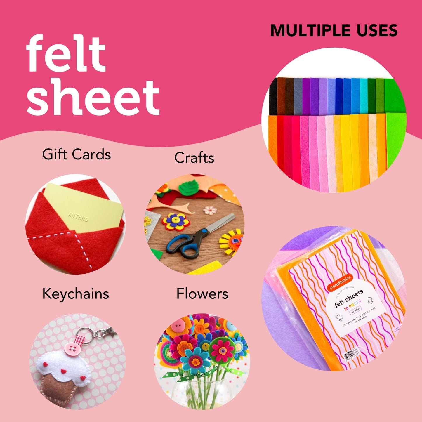 Image of Multiple Uses for Bulk Felt Sheets | Caption-Multiple Uses for Bulk Felt Sheets
