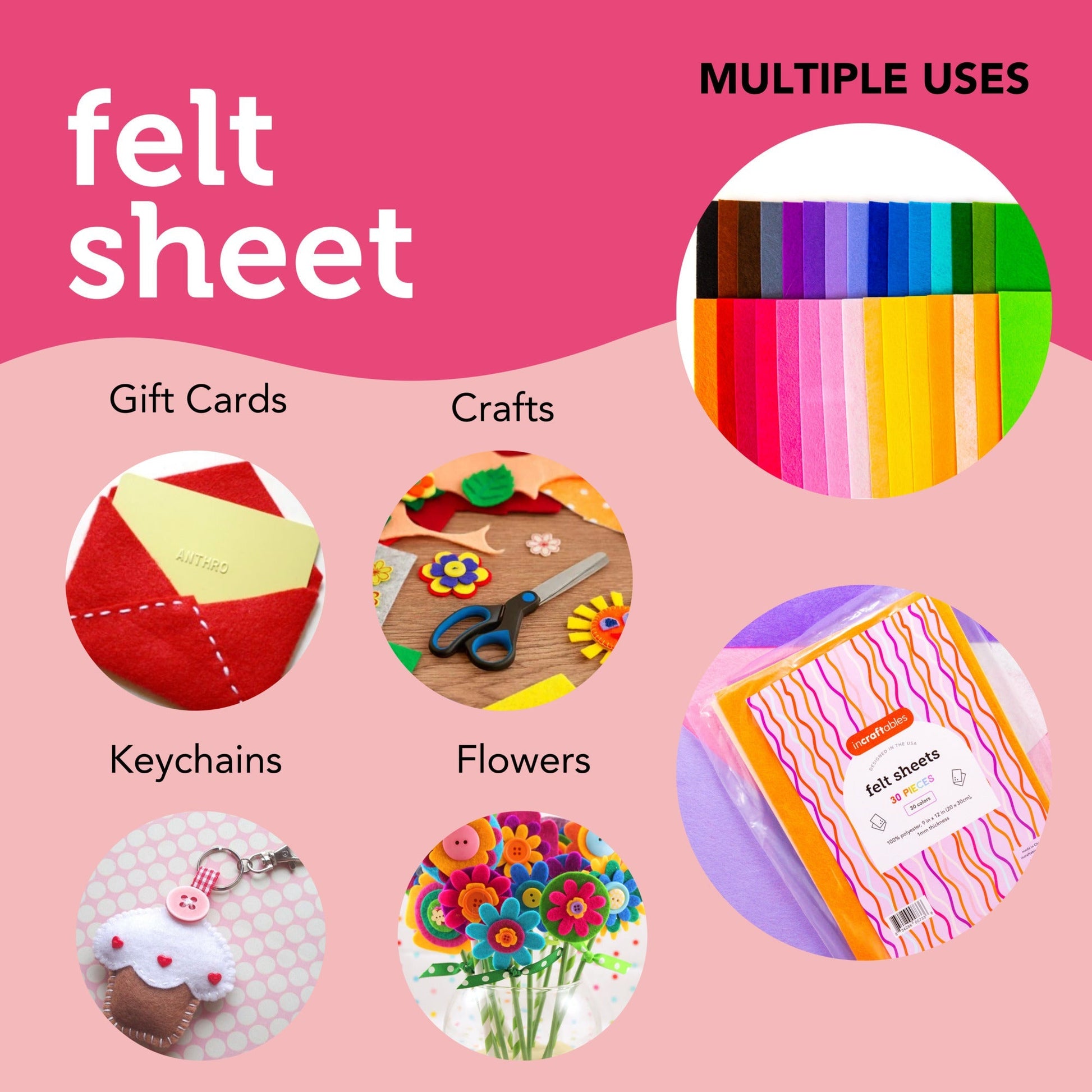 Image of Multiple Uses for Bulk Felt Sheets | Caption-Multiple Uses for Bulk Felt Sheets