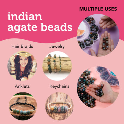 Image of Multiple Uses for Bulk Indian Agate Beads 