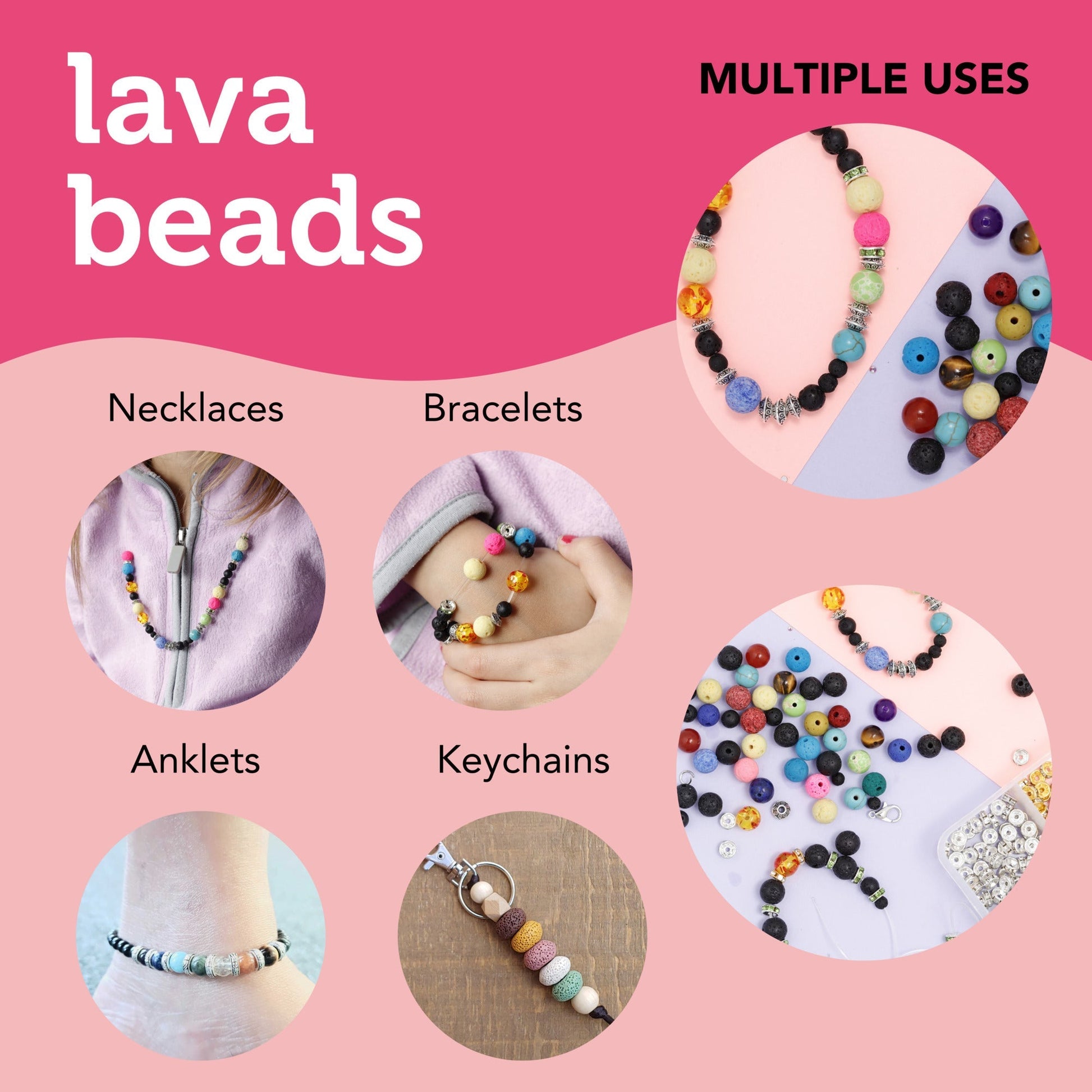 Image of Multiple Uses for Bulk Lava Beads