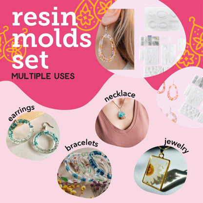 Image of Multiple Uses for Bulk Resin Mold Set 