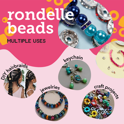 Image of Multiple Uses for Bulk Rondelle Spacer Beads 