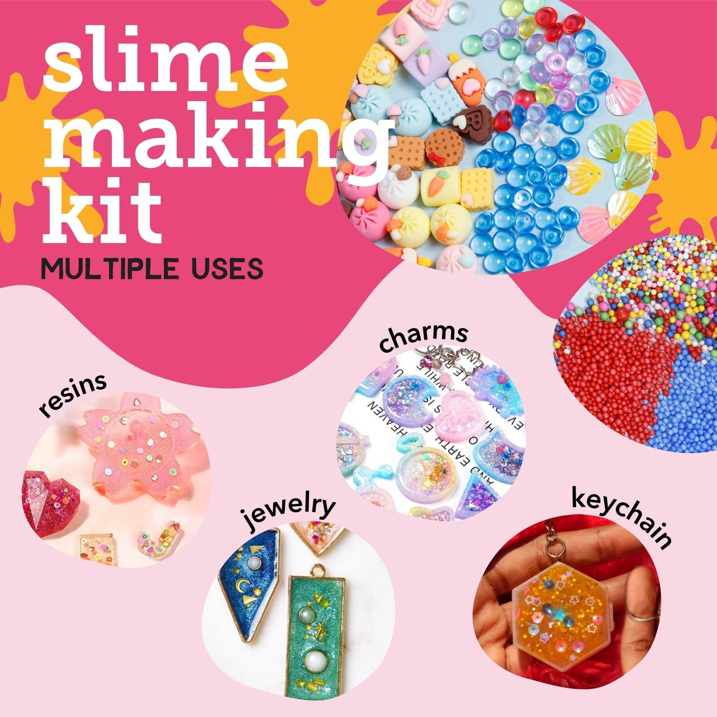 Image of Multiple Uses for Bulk Slime Making Set | Caption-Multiple Uses for Bulk Slime Making Set