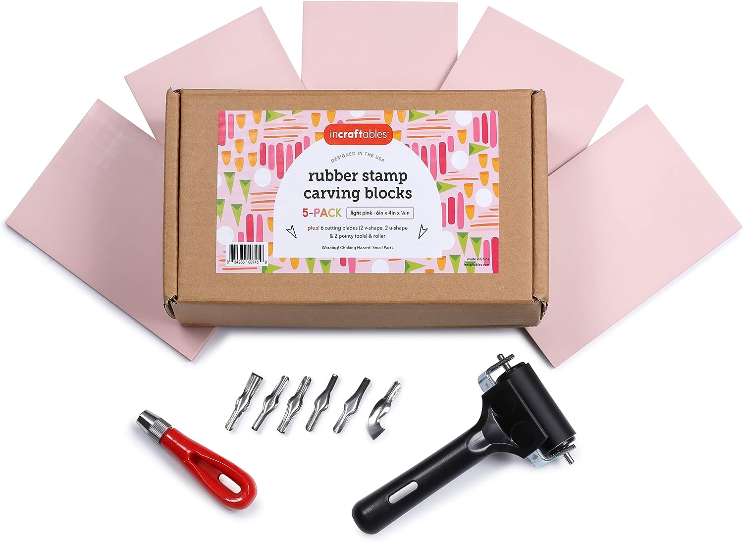 Image of Rubber Stamp Making Kit Packaging Close-up | Caption-Rubber Stamp Making Kit Packaging Close-up