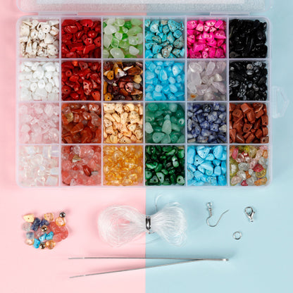 Image of Variety of Gemstone Beads in the Bulk Gemstone Beads 