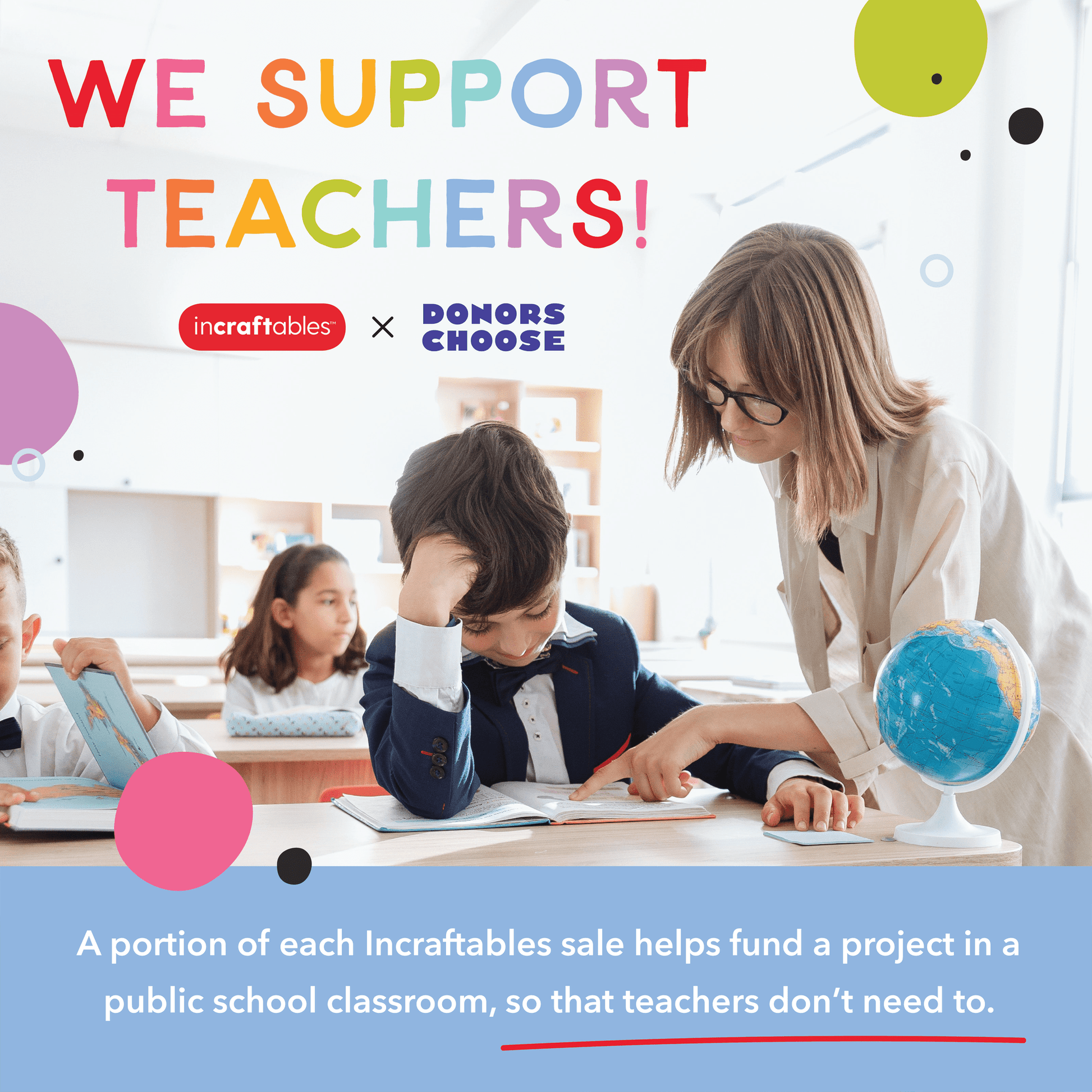 Image of We Support Teachers with Bulk Polymer Clay Set | Caption-We Support Teachers with Bulk Polymer Clay Set