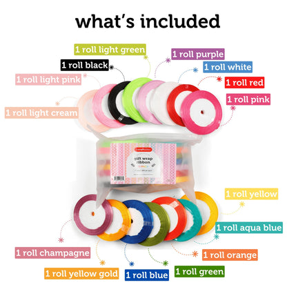 Image of What's Included in the Bulk Ribbon Set 