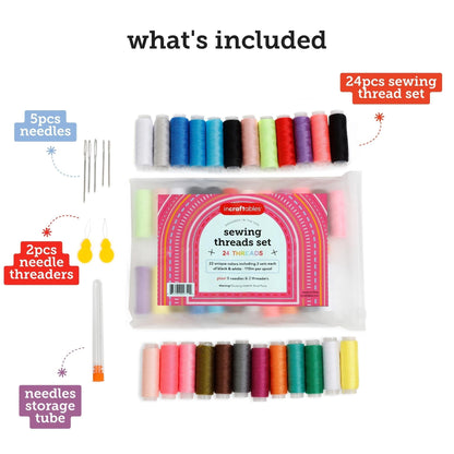 Image of What's Included in the Bulk Sewing Threads Set 