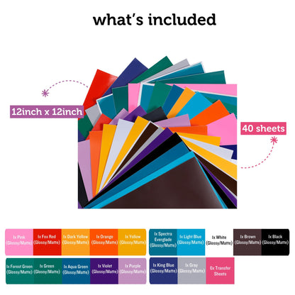 Image of What's Included in the Bulk Vinyl Stickers Set 