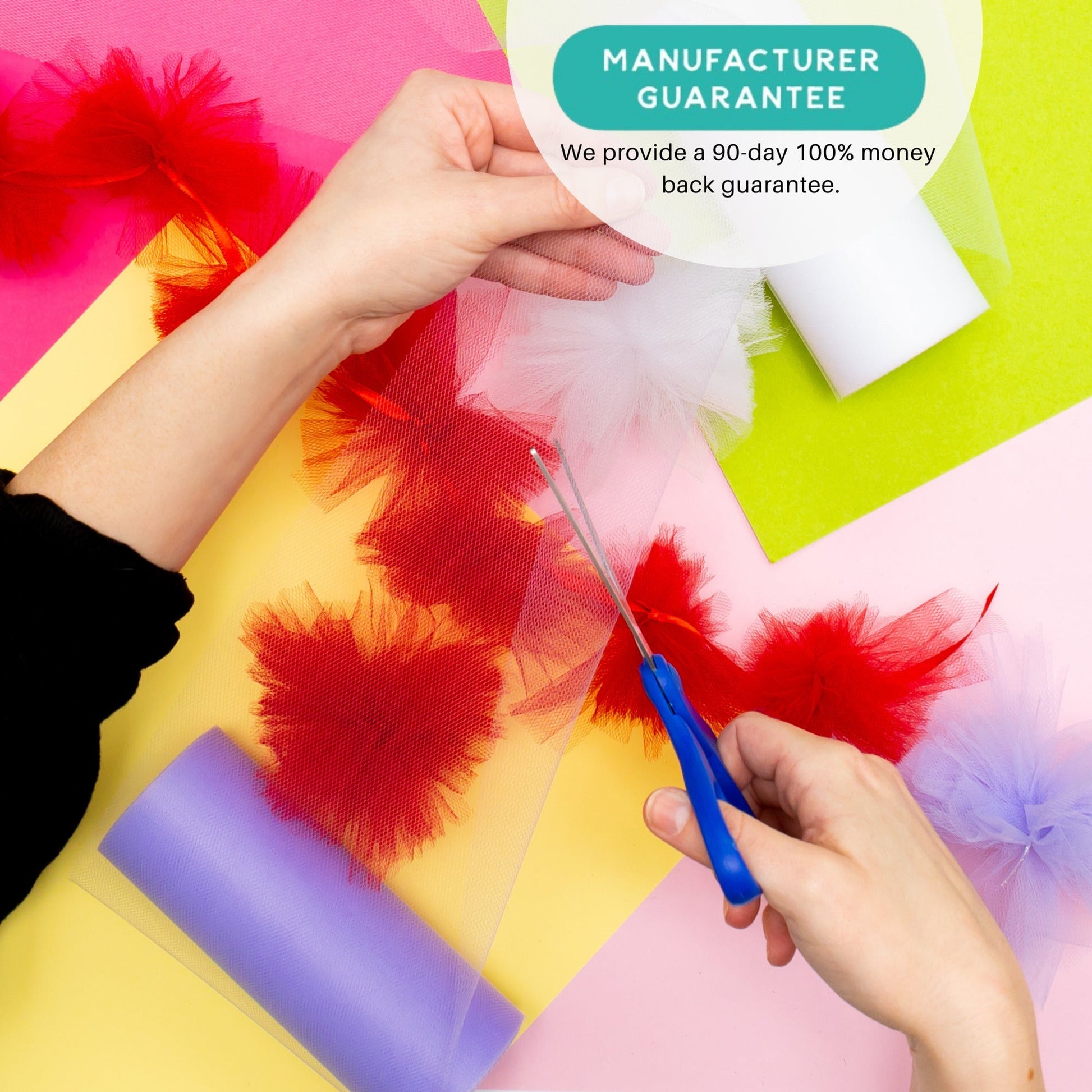 Image of Why Choose Bulk Tulle Fabric Rolls? | Caption-Why Choose Bulk Tulle Fabric Rolls?